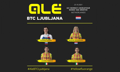Alé BTC Ljubljana: domani con la Ronde van Drenthe si chiude la stagione 2021