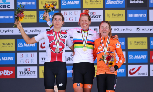 Marlen Reusser è medaglia d’argento al Mondiale a cronometro nelle Fiandre